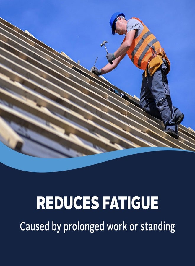 Airplus Ultra Work Memory Plus Shoe Insoles for All Day Comfort and Foot Pain Relief, Mens, Size 7-13 - Image 3